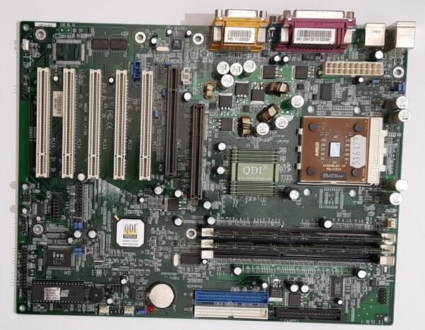 QDI Kudoz 7 KD7-A Sockel A  AGP Mainboard + AMD Athlon XP 1800+ + 1GB DDR-RAM