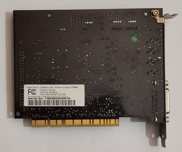 Creative Sound Blaster Live! PCI Soundkarte (CT4830, EMU10K1, 1999) - Image 4