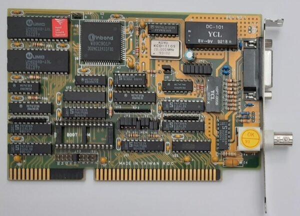 Winbond W89C901P ISA Netzwerkkarte (BNC, Koax, UMC, 1993)