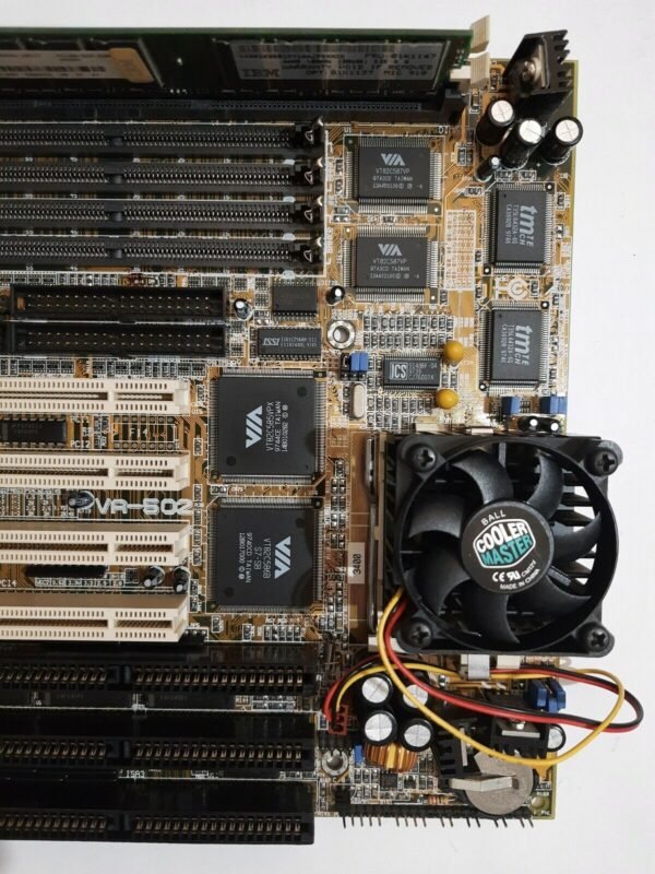 FIC VA-502 Sockel 7 ISA Mainboard + Pentium MMX 200MHz + 64MB SD-RAM - Image 3