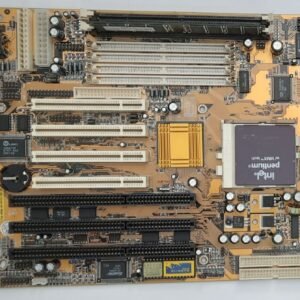 PCChips M751 Sockel 7 ISA retro Mainboard + Pentium MMX 200MHz + 64MB SD-RAM
