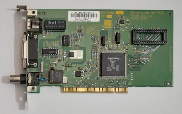 3COM EtherLink XL PCI 3C900-Combo Netzwerkkarte (BNC, RJ45, 1997)