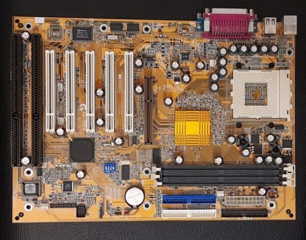 Gigabyte GA-7IXE4 Sockel A AGP ISA retro Mainboard OVP - Image 2