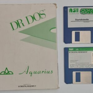 Digital Research / Aquarius DR DOS 3.41 (3.5" Disketten, Handbuch, 1989)