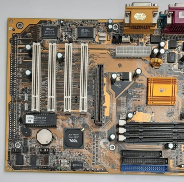 Elitegroup P6VAP-A+ Sockel 370 AGP retro Mainboard + Pentium III 800MHz - Image 2