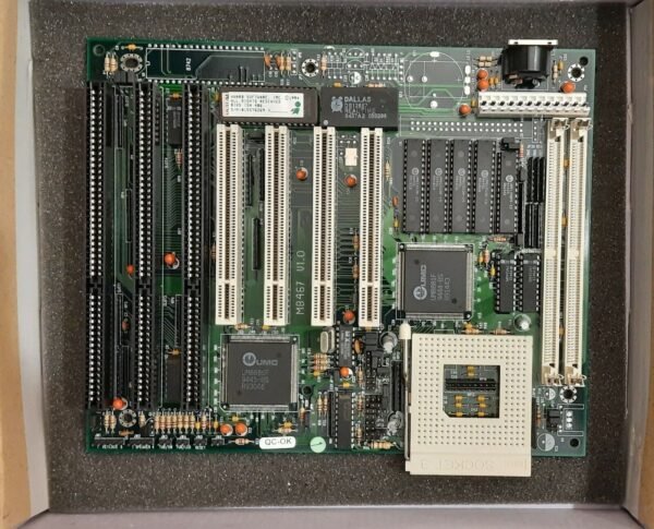 Aquarius MB467 Sockel 3 80486 486 PCI ISA Mainboard (retro, NOS, OVP, boxed) - Image 3