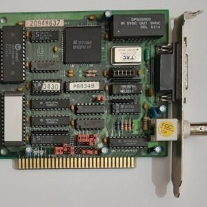 Longshine LCS-8834 8-bit ISA Netzwerkkarte (Ethernet, BNC, Koax, retro, 1992)