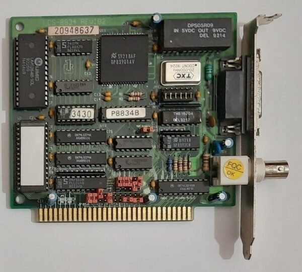 Longshine LCS-8834 8-bit ISA Netzwerkkarte (Ethernet, BNC, Koax, retro, 1992)