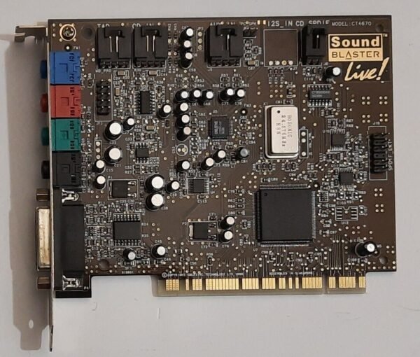 Creative Sound Blaster Live! PCI Soundkarte (CT4670, EMU10K1, 1998)