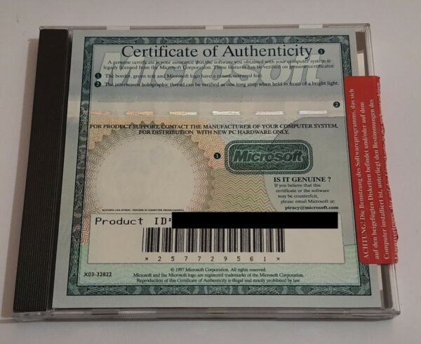 Microsoft Works 4.5 CD-ROM 1997