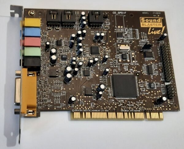 Creative Sound Blaster Live! PCI Soundkarte (CT4830, EMU10K1, 1999) - Image 2