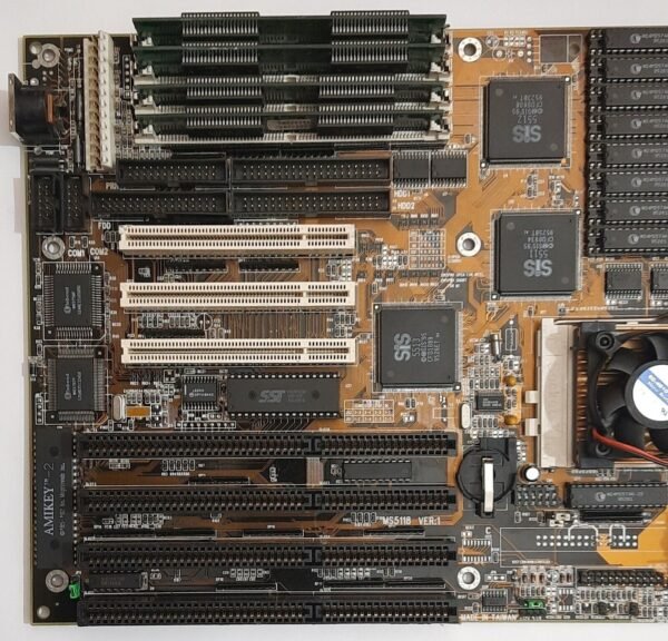 MSI MS-5118 Sockel 7 ISA Mainboard + Intel Pentium 100MHz + 32MB EDO-RAM - Image 2