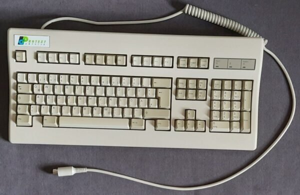 Key Tronic E03602EGR AT/XT Retro Tastatur DIN-Stecker