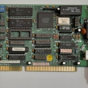 Longshine LCS-8634 ISA Netzwerkkarte (ELAN-2000, BNC, Koax, 1992)