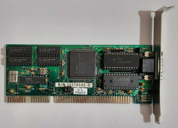 Trident 9016X2/4 LT2 REV. B ISA Grafikkarte (TVGA9000A, 512KB, 1991)