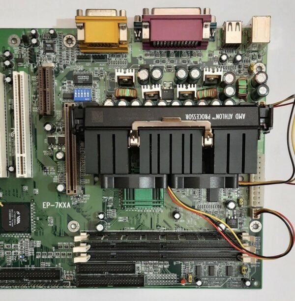 Epox EP-7KXA Slot A ISA AGP retro Mainboard + AMD Athlon 600MHz + 512MB SD-RAM - Image 3