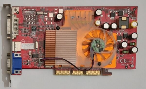 MSI MS-8912 AGP Grafikkarte (nvidia GeForce FX5600, 256MB, DVI, 2003)