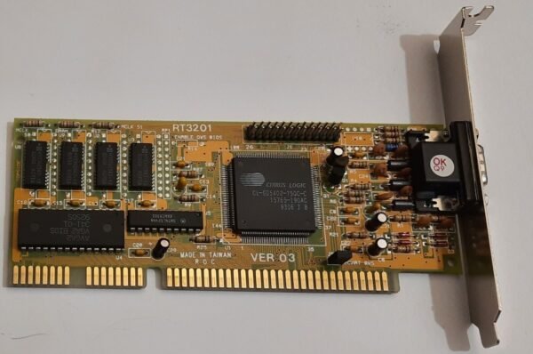 Raytech 3201 ISA Grafikkarte (Cirrus Logic CL-GD5402, 512KB, retro, 1993) - Image 2