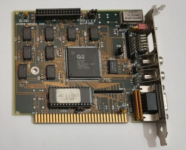 Video-7 8-bit ISA EGA Grafikkarte (G2 GC 201, retro, 1987) - Image 2