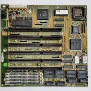 CACHING TECH NESXO 386 ISA Mainboard + AMD Am386SX 25MHz + 5MB RAM