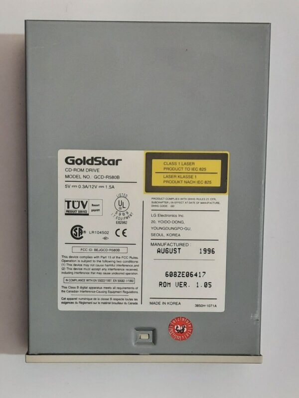 Goldstar GCD-R580B 8x IDE CD-ROM-Laufwerk (retro, 1996) - Image 2
