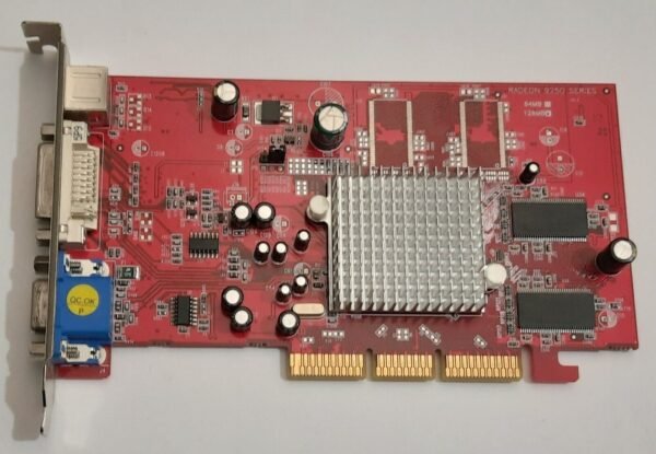 Powercolor Radeon 9250 AGP Grafikkarte (ATI, 128MB, 2005) - Image 2