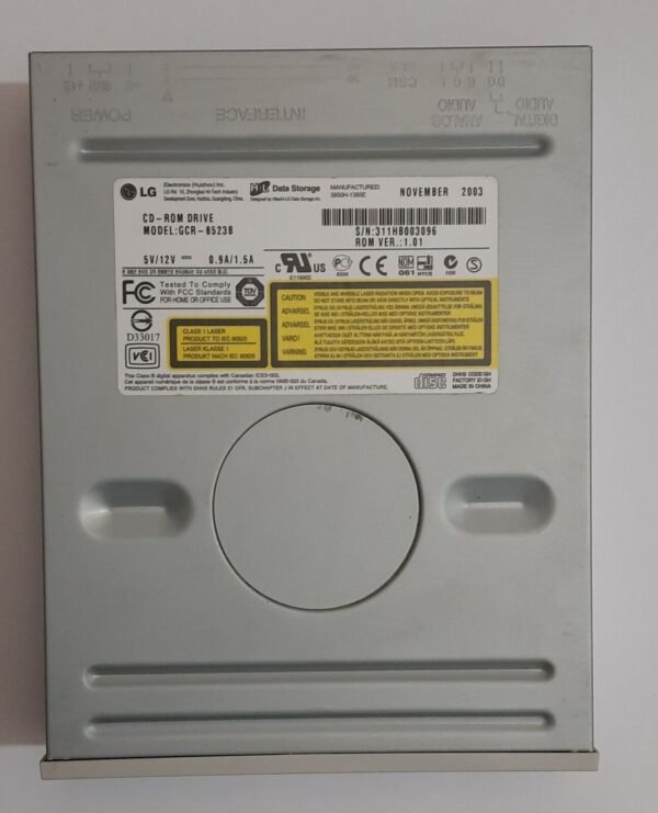 LG GCR-8523B 52x IDE CD-ROM-Laufwerk (retro, 2003) - Image 2