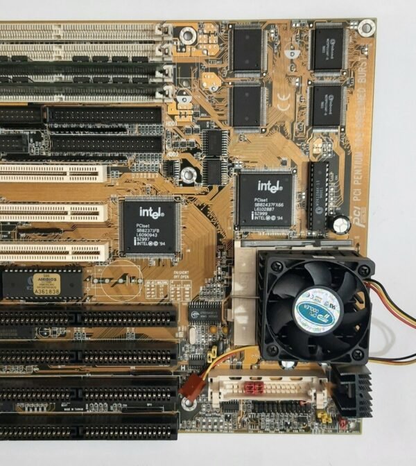 MSI MS-5120 Sockel 7 ISA retro Mainboard + Intel Pentium 133MHz + 32MB RAM - Image 3