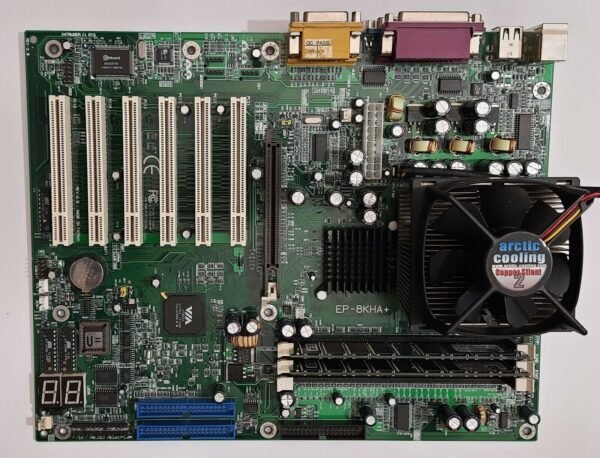 EPOX 8KHA+ Sockel A retro AGP Mainboard + AMD Athlon XP 2000+ + 2GB DDR-RAM