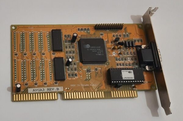 Prolink AVGA3 ISA Grafikkarte (Cirrus Logic CL-GD5424, 1MB, retro, 1995) - Image 2