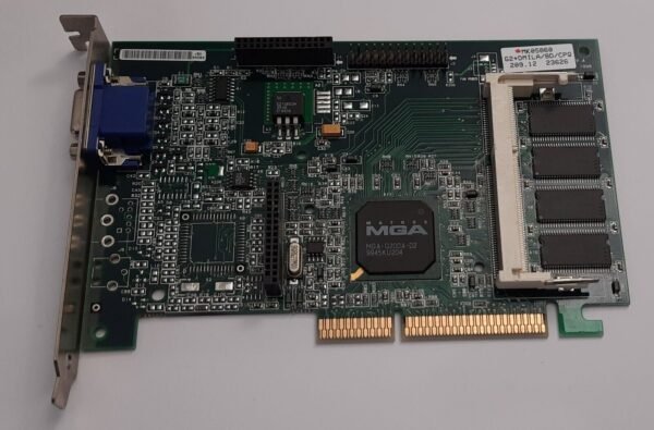 Matrox Millennium G200 AGP Grafikkarte (G2+DMILA/8D/CPQ, 8MB, 1999) - Image 2