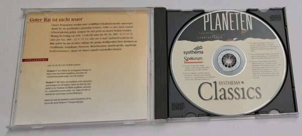 Planeten. Eine Reise durch das Sonnensystem CD-ROM (Windows 3.x/95, retro, 1998) - Image 2