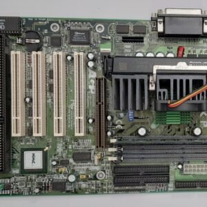 NMC 6BAX+ Slot 1 ISA AGP retro Mainboard + Intel Pentium II 400MHz + 64MB SD-RAM