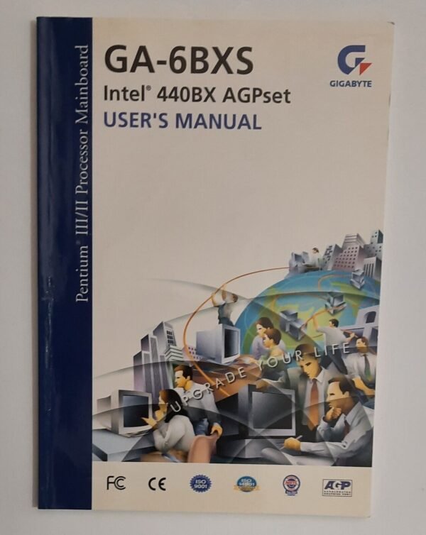 Gigabyte GA-6BXS Slot 1 Mainboard User's manual / Handbuch