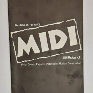 Roland Guidebook for MIDI