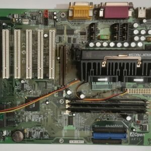 AOpen AK72 Slot A ISA AGP retro Mainboard + AMD Athlon 800MHz + 768MB SD-RAM