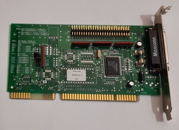 Adaptec AVA-1505 ISA SCSI Controller (retro, 1995) - Image 2