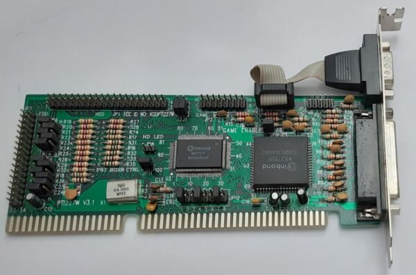 DTK PTI-227W ISA Multi-I/O IDE Floppy Controller (Winbond, retro, 1994) - Image 2