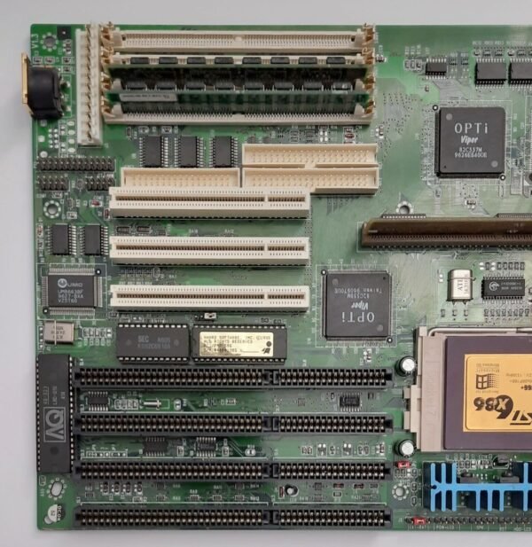 PCChips M519 Sockel 7 ISA Mainboard + ST 6x86 P166+ + 32MB EDO-RAM + 256KB Cache - Image 2