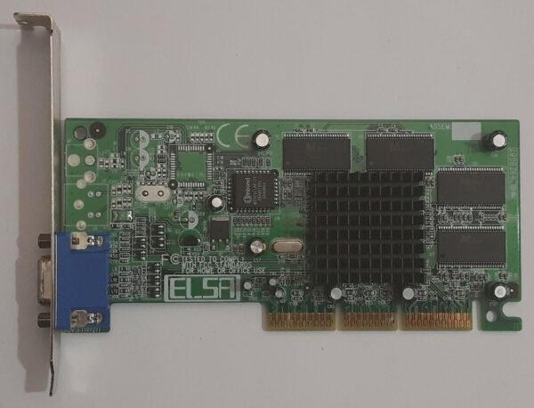 ELSA Erazor III LT G AGP Grafikkarte (nvidia Riva TNT2 M64, 32MB, 2000)