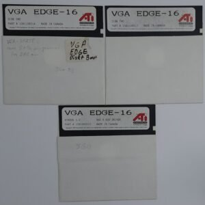 ATI VGA EDGE-16 Disketten (ISA-Grafikkarte, Treiber, 1990)