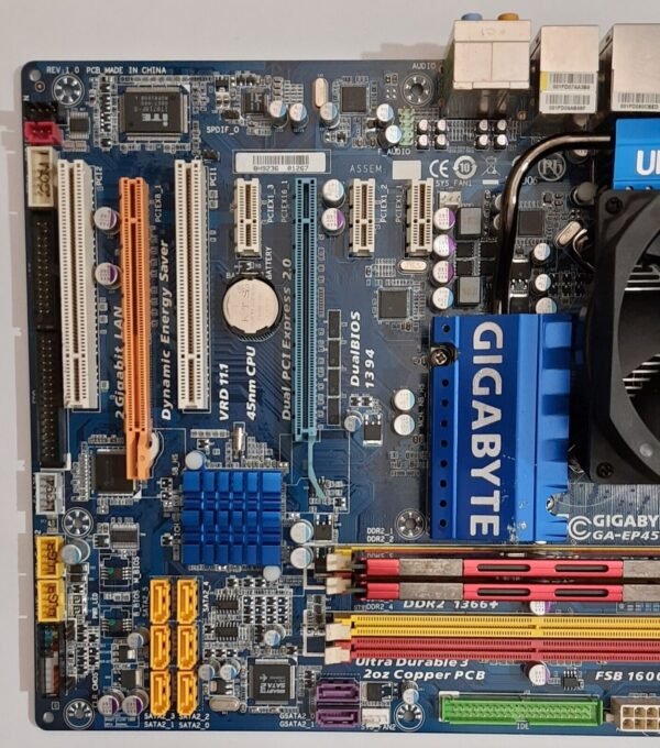 Gigabyte GA-EP45-UD3P LGA775 Mainboard + Intel Core 2 Duo E6600 + 2GB RAM - Image 2