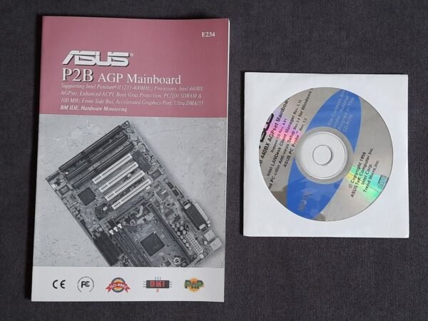 ASUS P2B Slot 1 ISA AGP retro Mainboard OVP - Image 4