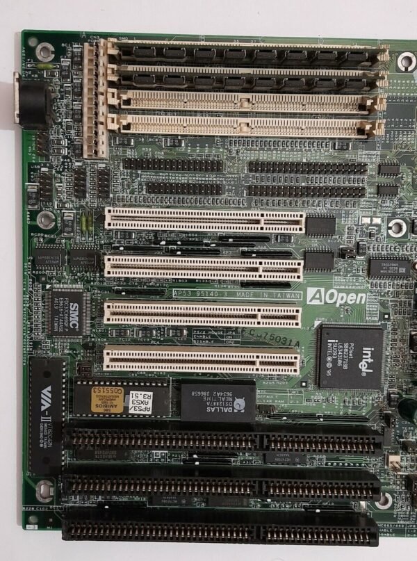 AOpen AP53 Sockel 7 ISA retro Mainboard + Intel Pentium 200 + 32MB RAM - Image 2