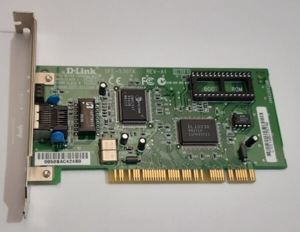 D-Link DE-530TX Rev.A1 PCI Netzwerkkarte (RJ45, Ethernet, Davicom, 1999) - Image 2