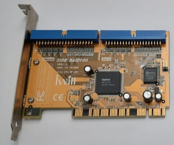 Iwill SIDE-Raid100 PCI IDE Controller (retro, OVP, 2000) - Image 3