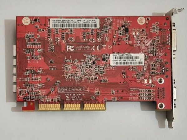 XpertVision GeForce FX5500 AGP Grafikkarte (nvidia, 256MB, VGA, DVI, TV out) - Image 4