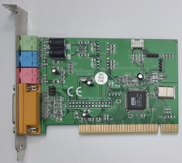 Terratec 128i PCI Soundkarte (ESS ES1938S, SOLO1-SL, retro, 2000)