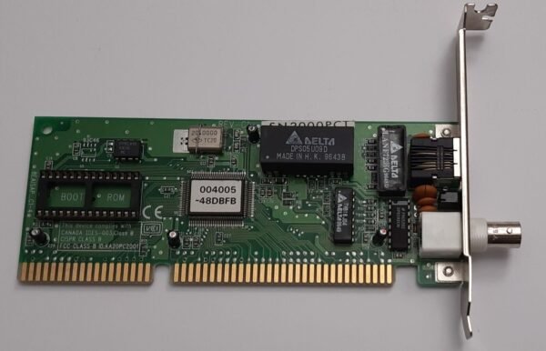 D-Link SN2000PCT ISA Netzwerkkarte (KA2OPC2001, BNC, RJ45, 1997) - Image 2