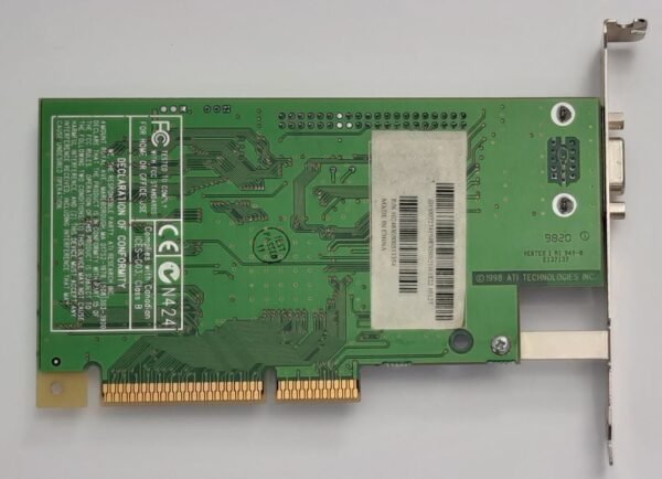 ATI 3D Rage IIC AGP Grafikkarte (109-48300-00, 4MB, retro, 1998) - Image 4